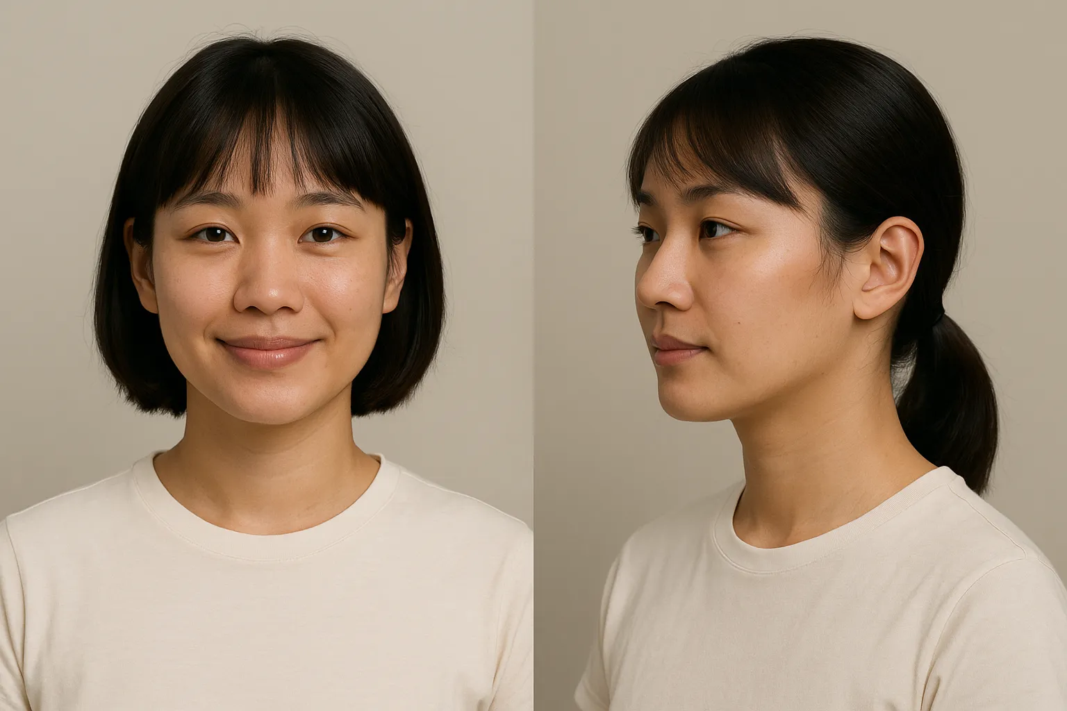 ノートパソコンを使用した術後シミュレーションの様子